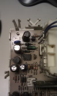 Dioda Zenera w programatorze do pralki Whirlpool sea line 1200 Dioda Zenera w programatorze do pralki Whirlpool sea line 1200