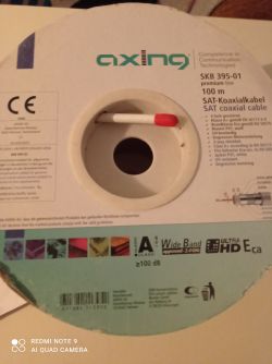 Rolka kabla koncentrycznego Axing SAT 100 m