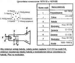 Telewizorek Silelis 405D - zbyt mała jasność kineskopu
