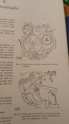 Wózek widłowy 1976 rok - Witam .Przestawiłem rozrząd w silniku przy wyjętej pomp