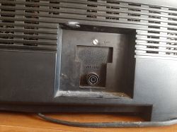 Podłączenie dekodera oraz kabla antenowego TV do starego Telewizora.