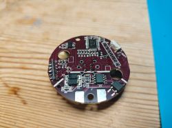 Printed circuit board of Tuya combustible gas alarm model DY-RQ400A.