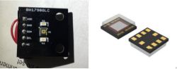 BH1790GLC Heart Rate Sensor by ROHM BH1790GLC heart rate sensor module by ROHM with visible connections and integrated circuit