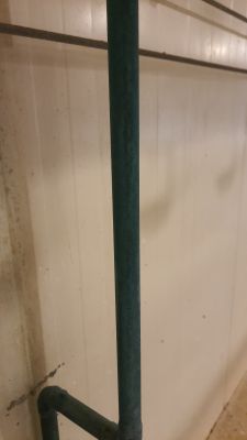 What Causes Sediment Deposits on Copper Pipes in a Central Heating System?