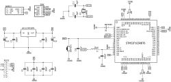 "minimalne" podłączenie pinów mikrokontrolera stm32 "minimalne" podłączenie pinów mikrokontrolera stm32