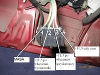 Audi A4 '99 - Wycieraczki tylne