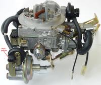 VW JETTA II gaźnik Pirburg 2E2 nierówna praca silnika na ssaniu.