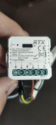 Connection of rtx tuya controller to starcus er system roller shutters Connection of rtx tuya controller to starcus er system roller shutters