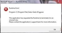 Windows 7 - Runtime Error przy instalacji gg10