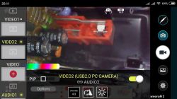 Endoskop USB ze sklepiku elektrody - prezentacja