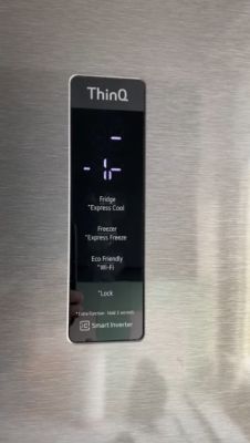 LG ThinQ GBB61DSHMN - losowo pika, mruga wyświetlacz i przestaje chłodzić