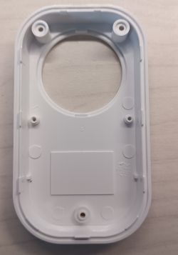 Interior of SP400W-IL Plug Case Interior of the plastic case for SP400W-IL plug.