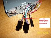 JVC KD-G722 - Jak podłączyć remote do wzmacniacza bez dedykowanego kabla?