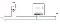 Modifying Tuya Mini for No-Neutral Installation: Experiences with Diode Polarity Reversal?