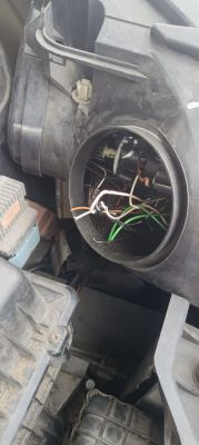 Schemat wiązki w lampie bixenon - Citroen C4 Grand Picasso lift