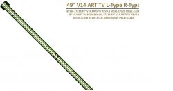 Listwa LED 49 V14 ART TV L-Type do telewizora