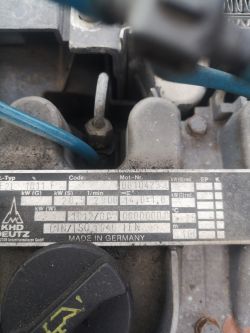 Kompresor śrubowy deutz 3000l.m 2 cylindry gasnie