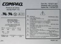 Compaq model: PDP-110 jak włączyć bez podpinania go do PC?