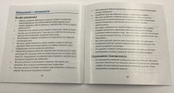 Strony 19–20 instrukcji ZTE z ostrzeżeniami i informacjami o czyszczeniu