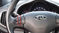 Kia Sportage III - Nie mogę zmieniać zaprogramowanych stacji na kierownicy /