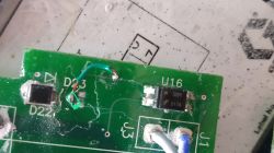 Naprawa płytki elektroniczej w agregacie malarskim