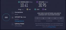 Antena do TP-Link MR400 w środowisku miejskim - Plus/Cyfrowy Polsat, Żuromin