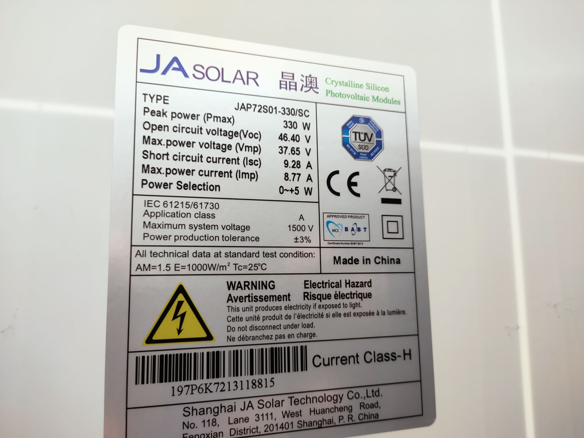 [Rozwiązano] Połączenie panelu fotowoltaicznego 330W z mikroinwerterem