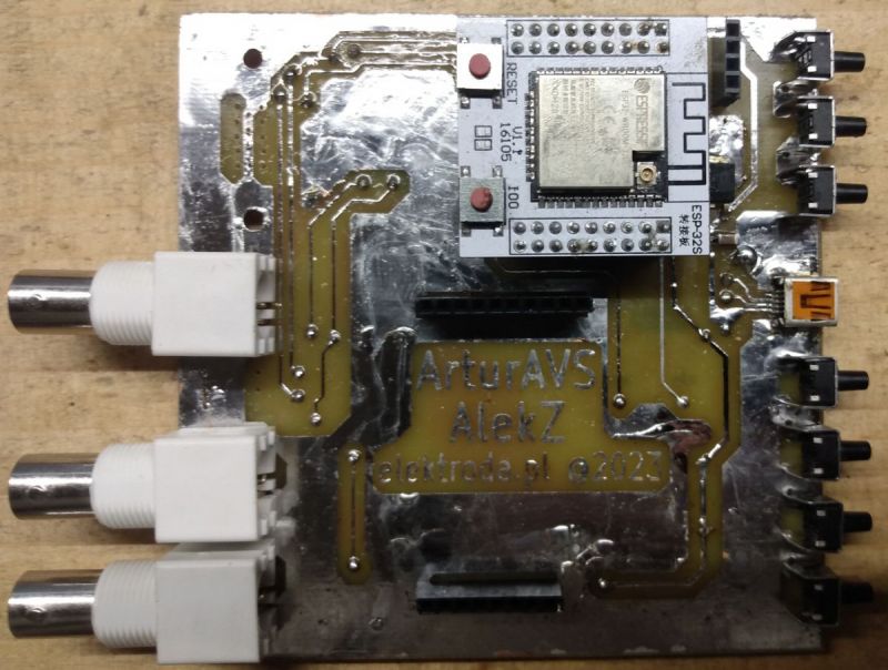 Generator OSD VGA i synchronizacji, od pomysłu do urządzenia