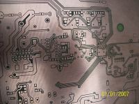 Printing with a laser printer on a PCB laminate
