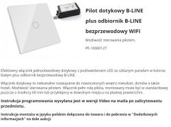 Zestaw RF pilot "włącznik" na baterie i przekaźnik do schowania w puszce (niby WiFi?)