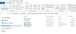 rclone Folder in Windows Screenshot of a folder with rclone files in Windows.
