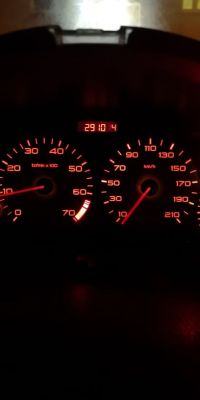 Peugeot 206 2000r 1.4 - Licznik Jagger, wymiana taśmy LCD, brak wyświetlania km