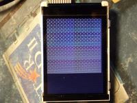 LCD od S65 sterowany przez ATmega16.