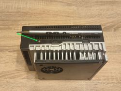 Serwosterownik YANHE/WEIDE-B 20B100A z widocznym wentylatorem i radiatorami