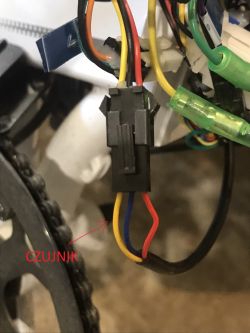 Rower elektryczny – brak wspomagania PAS po naprawie przewodów, silnik działa na manetce