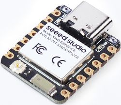 Seeed Studio XIAO-ESP32-C6 microcontroller with USB-C port and side pins visible