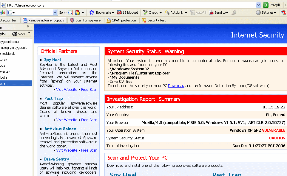 Zmiany w Internet Explorer po uruchomieniu komputera - co mogło je spowodować?