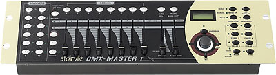 jak sie programuje sterownik Stairville DMX-Master I