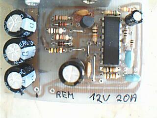 Przetwornica CAR AUDIO (+/-) 30V ze starego trafa ATX.