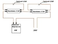 Czy statecznik 1xFL 13W/2xFL 8W obsłuży świetlówkę 15W?