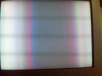 IBM p260 przy rozruchu "gasnie", zielona poswiata IBM p260 przy rozruchu "gasnie", zielona poswiata
