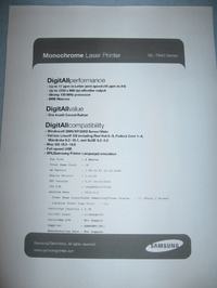 Samsung ML-1640 - Jak usunąć białe pasy na wydruku? Wałek PCR i smarowanie