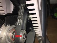 Rowerek Elektryczno Magnetyczny koło zamachowe trze, blokuje się.Ergometer E.15