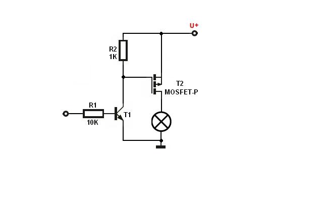 Transistor mosfet irf4905