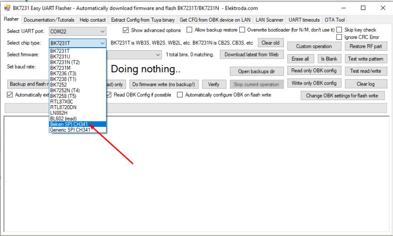 Beken BK7231/BK7252 SPI flashing and recovery - new flasher tool and protocol specs
