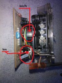 Fiat Seicento - Seicento, where is the speedometer sensor pulse?