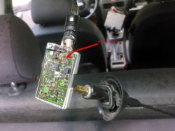 Słaby sygnał antenowy w Audi A3 1998 - brak zasilania wzmacniacza Słaby sygnał antenowy w Audi A3 1998 - brak zasilania wzmacniacza