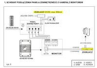 Video door phone power supply - one instead of two, parameters and distances