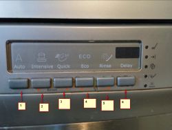Zmywarka Electrolux ESF 66070 XR - nie wyłącza się, buczy dalej wyłączona Zmywarka Electrolux ESF 66070 XR - nie wyłącza się, buczy dalej wyłączona