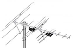 Antena Tri Digit Combo VHF/UHF: Wzmacniacz LNA zamiast zwrotnicy i układ z zewnętrzną ZWR-210DC